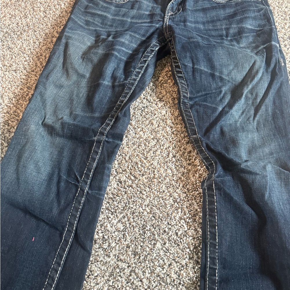 Big Star Blue Straight Jeans Classic Style